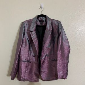 Glittery Blazer ombre